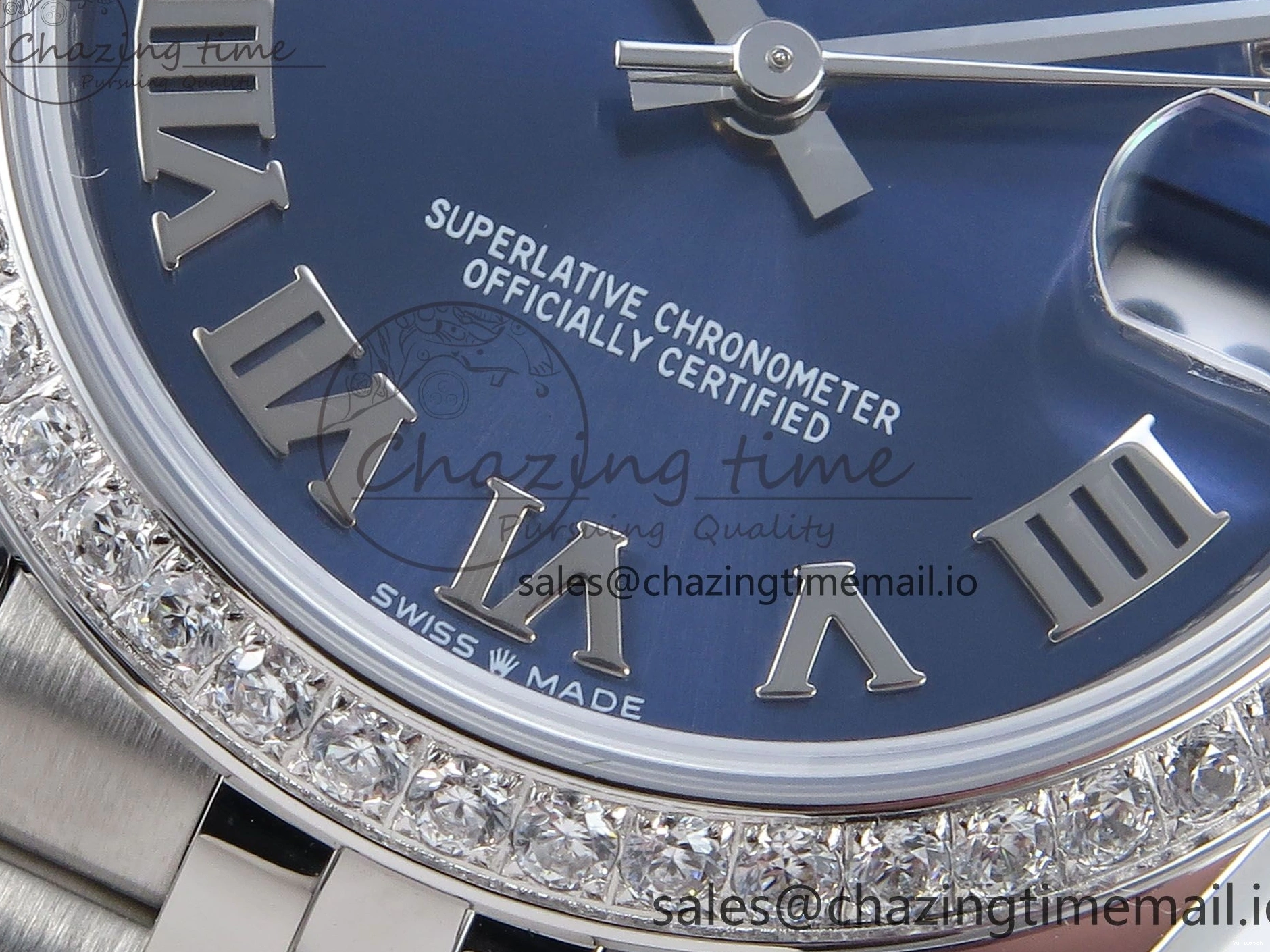 Dial Best Blue Jubilee 1:1 ARF Bezel Edition DateJust Roman 904L 2688 on Bracelet Diamonds SS 31 Steel 278384RBR ETA 0423